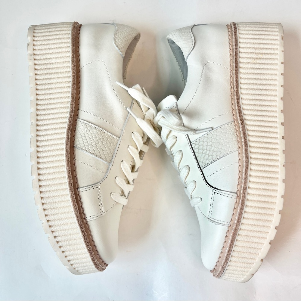 Dolce Vita Women's Tiger Lace Up Platform Sneakers - Picture 6 of 9